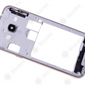 Средняя часть корпуса в сборе с боковыми клавишами SAMSUNG SM-J320F Galaxy J3 (2016) ОРИГИНАЛ Черный