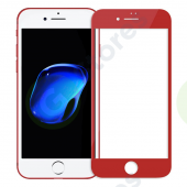 Стекло защитное Iphone 7 4D Красный