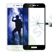 Защитное стекло "С рамкой" Huawei Honor 6A Черный