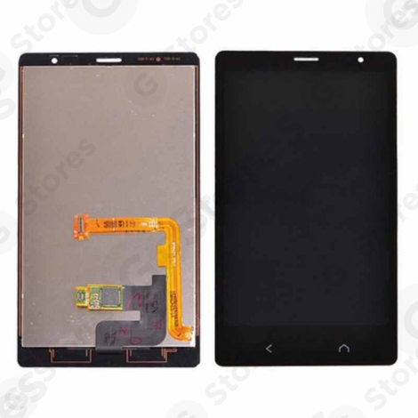Дисплей Nokia X2 Dual RM-1013 в сборе с тачскрином Черный