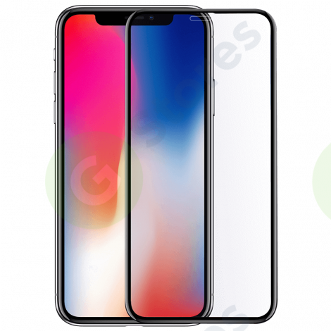 Защитное стекло "Стандарт" для iPhone Xr/11 Чёрное