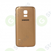Задняя крышка Samsung G800 (S5 Mini) Золото