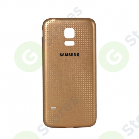 Задняя крышка Samsung G800 (S5 Mini) Золото