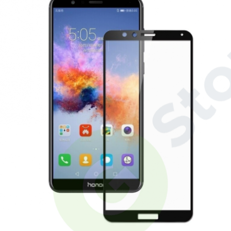 Защитное стекло "Полное покрытие" для Huawei Y8p/Honor 30i Черное
