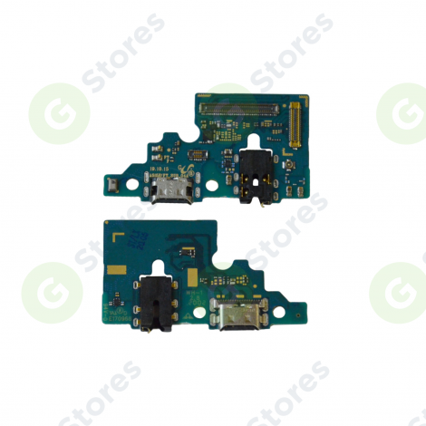 Шлейф для Samsung A515F (A51) плата системный разъем/разъем гарнитуры/микрофон