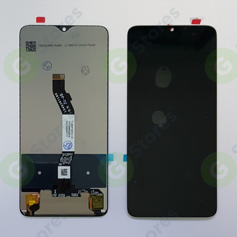 Дисплей для Xiaomi Redmi Note 8 Pro в сборе с тачскрином Черный